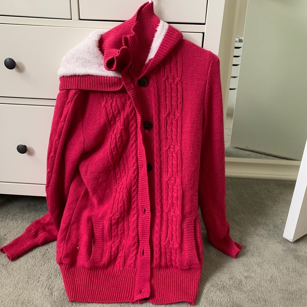 Pink sweater